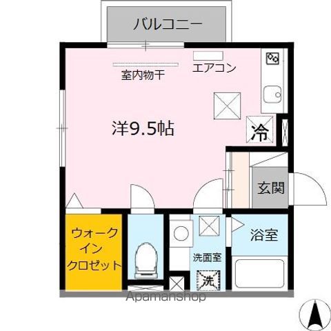 ハピネス・フューチャー B棟の間取り写真