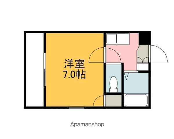 パーク朝日の間取り写真