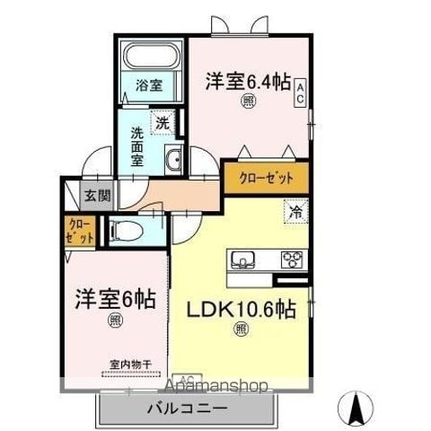 トワベールの間取り写真