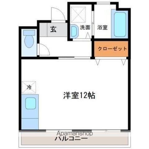 3UMK宮崎ビルの間取り写真