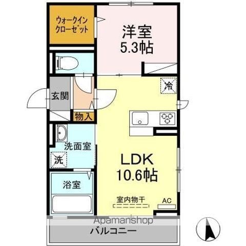 カトレアVの間取り写真