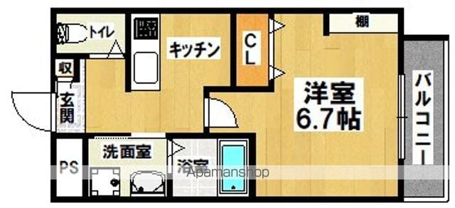 ジーイーサンクの間取り写真