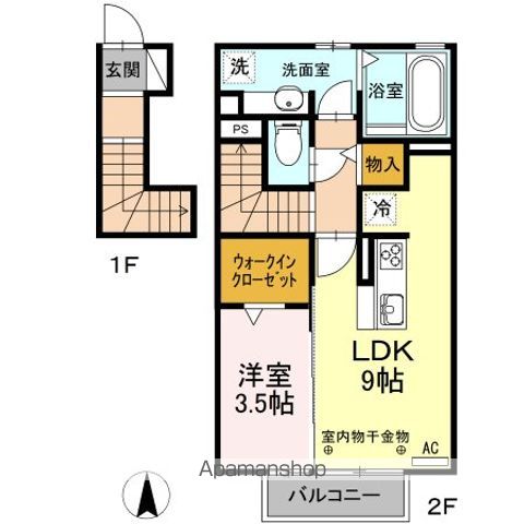 E・LAVIE 木曽川の間取り写真