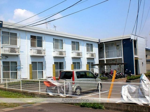 レオパレス新涯ロータスA棟の外観写真