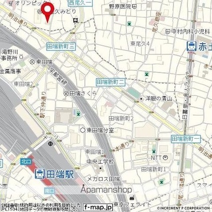 ライオンズマンション田端第２[2K/33.2m2]の周辺