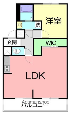 ハーティハイム山崎の間取り写真
