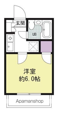 迫コーポネット無料敷地内P有の間取り写真
