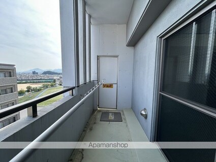 広島県広島市西区井口５丁目[1R/28.62m2]のバルコニー