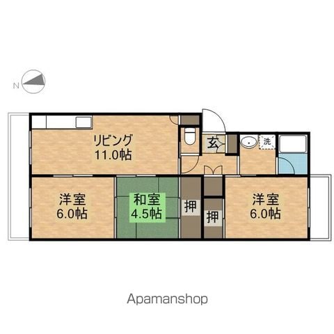 アーバン本郷の間取り