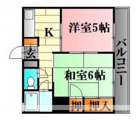 TOMOハイム B棟の間取り写真