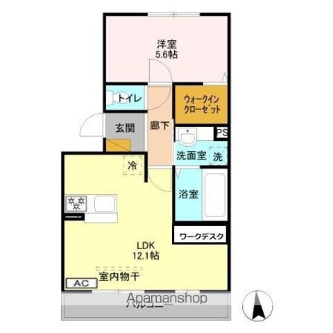 グレイスヴィラ 参番館の間取り写真