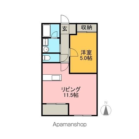 ハートフル可児の間取り写真
