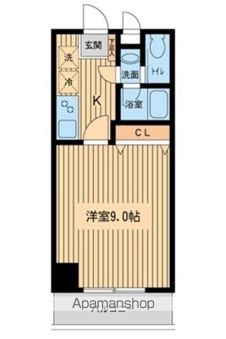 府中市宮町のマンションの間取り