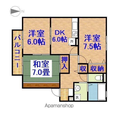 ロイヤルコート鷲巣 参番館の間取り写真