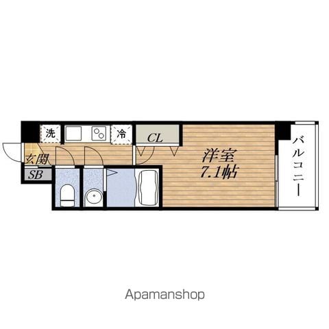 SERENITE西中島アリア壱番館の間取り写真