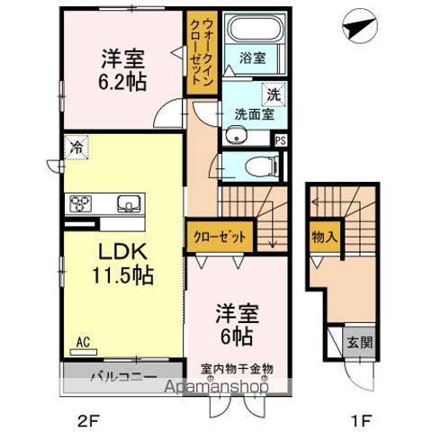 ベルフォレの間取り写真
