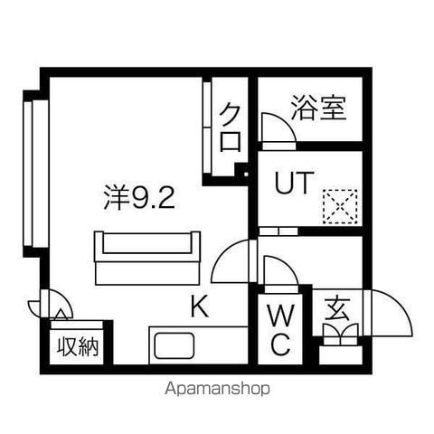 AUBEの間取り写真
