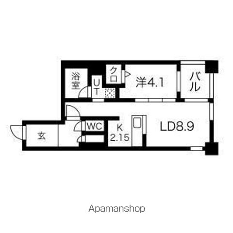 SーRESIDENCE近代美術館前の間取り写真