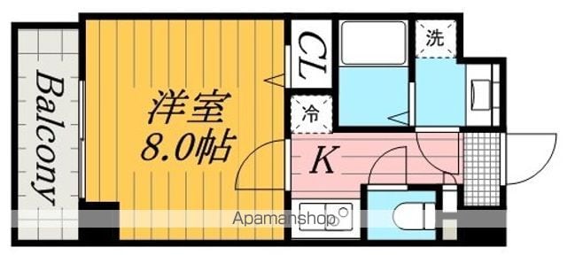 クローネ住吉の間取り写真