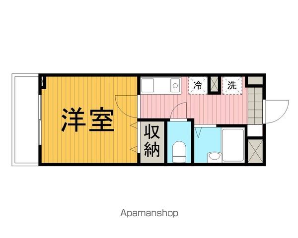 クレスト相模原の間取り写真