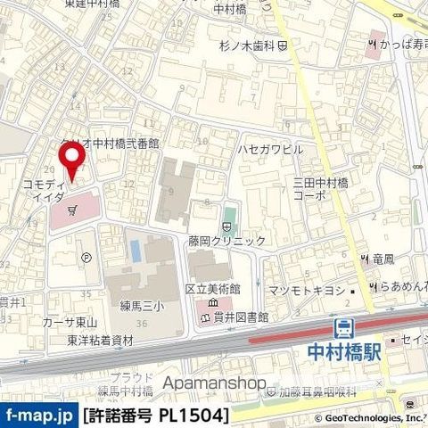 LIBERA練馬中村橋の周辺写真