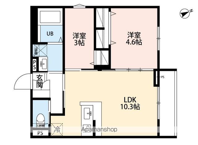 CASA・K 府中の間取り写真