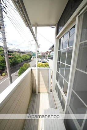 グリーンリーフ越野[1R/20.46m2]のバルコニー