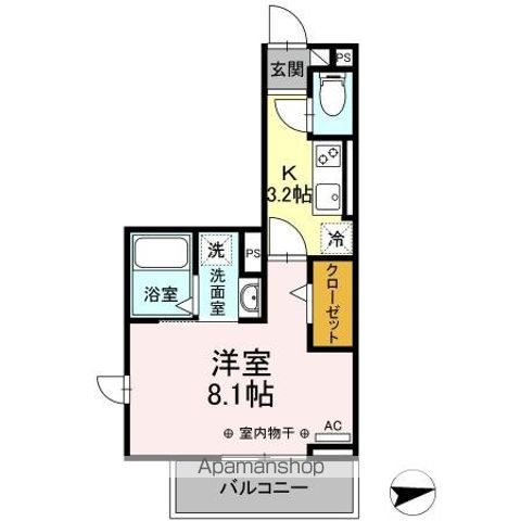 ラフィーネの間取り写真