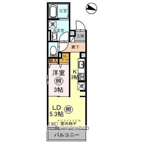 SPAZIOの間取り写真