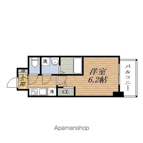 S−RESIDENCE新大阪WESTの間取り写真