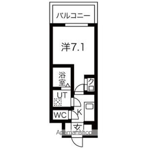 アーバンフラッツ新大阪Iの間取り写真