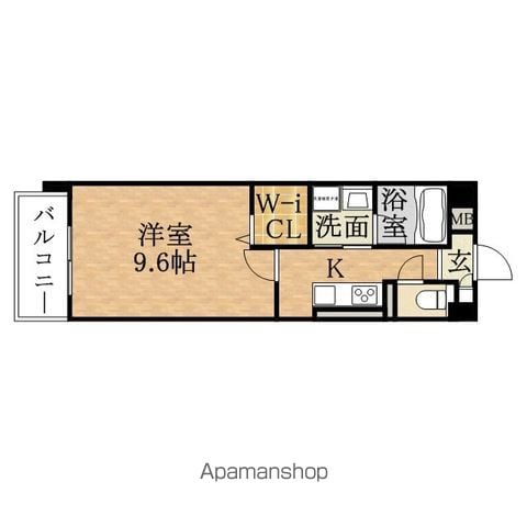 京橋イーストガーデンの間取り写真