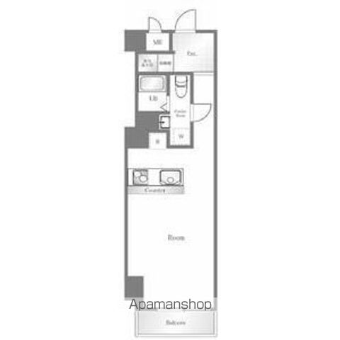 ライオンズマンション八丁堀の間取り