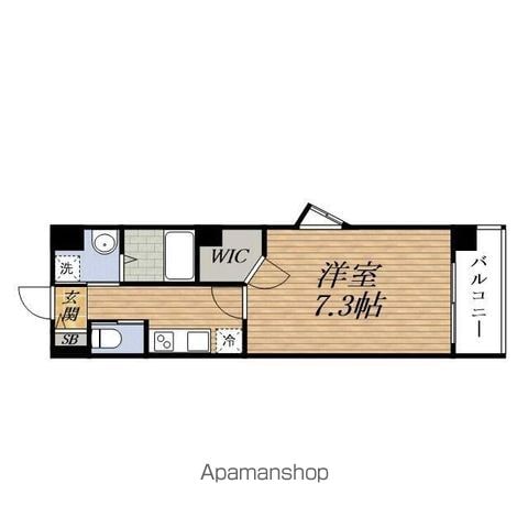 レジュールアッシュ江坂の間取り写真