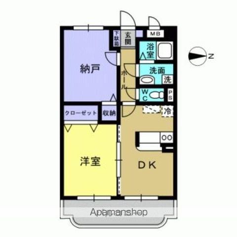 CR.パークサイドの間取り写真