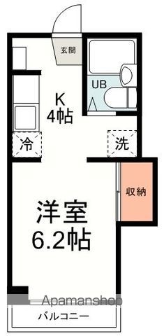 スカイハイツAの間取り写真