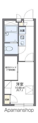 レオパレス住吉南町の間取り写真