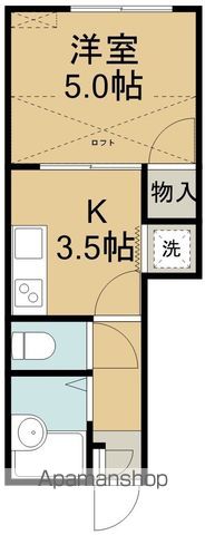 パレス深堀の間取り写真
