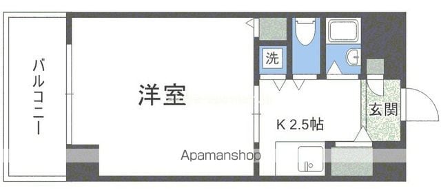 エトワール北梅田の間取り写真