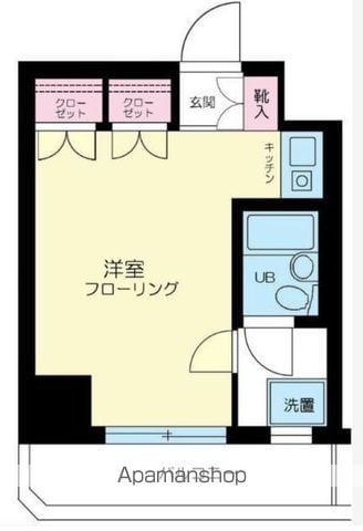 マートルコート中目黒第2の間取り写真