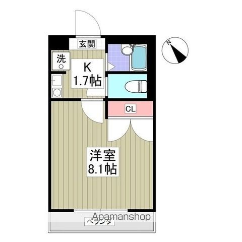 リブレス白井冨士 旧ヴィラージュSの間取り写真