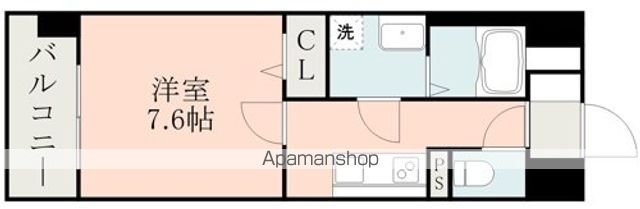 S−RESIDENCE熊本駅前の間取り写真