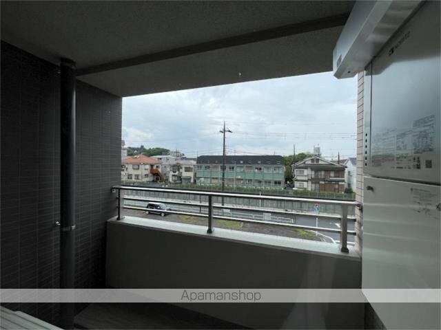 ＧＡＲＤＥＮ　ＣＯＵＲＴ　Ａ　西高島平[1LDK/45.73m2]のバルコニー