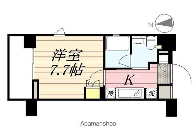 中野区中野のマンションの間取り