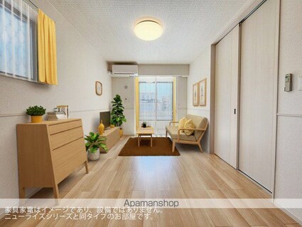 ミノリⅢ　Ｂ[1LDK/50.14m2]のリビング・居間1