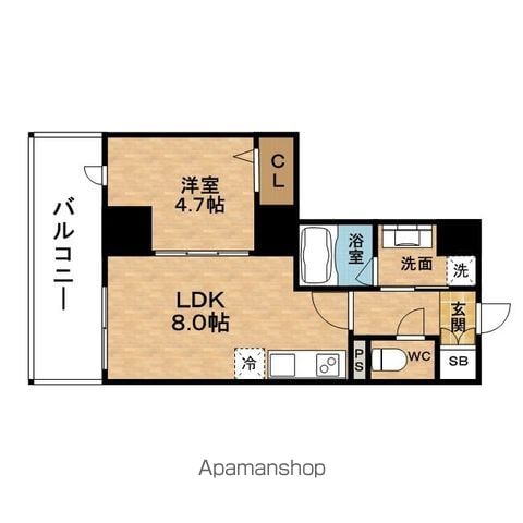 FORTEFUKUSHIMAの間取り写真