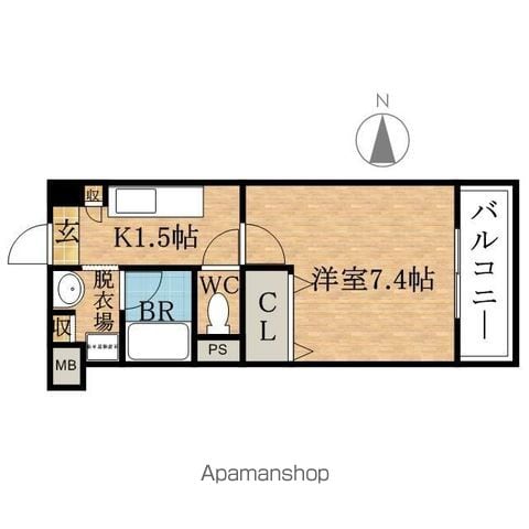 ビヤンポートの間取り写真