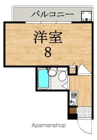 シティパレス東生駒A棟の間取り写真