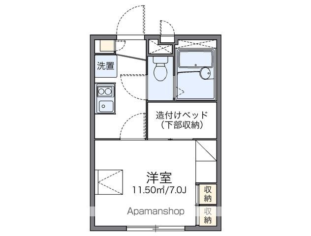 レオパレスMONTEMAREの間取り写真