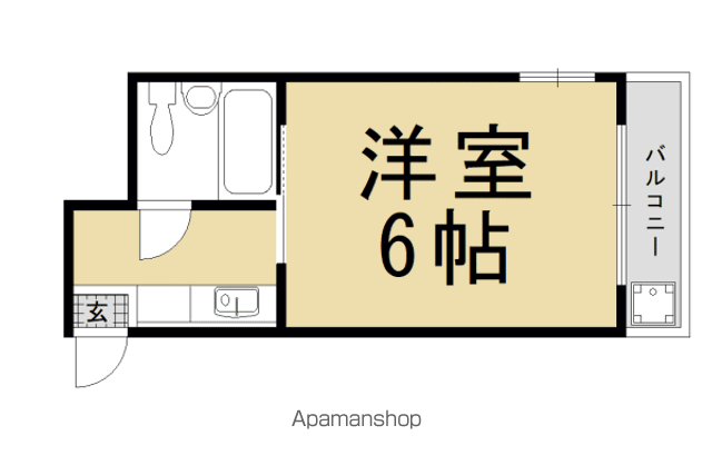二軒茶屋マンションの間取り写真